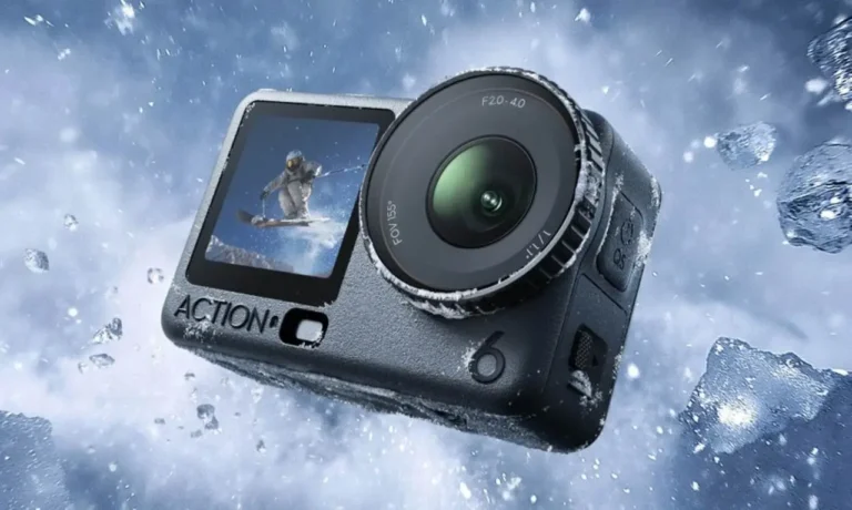 DJI Osmo Action 6 é a primeira câmara de ação com abertura ajustável