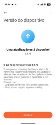 Software Xiaomi Watch S4 (41mm)