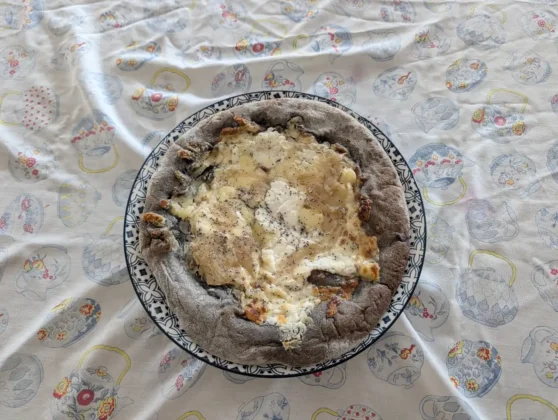 Aldi Gourmet Finest Cuisine - Pizza Carbone Stracciatella