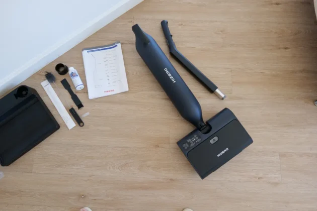 HIZERO F600 - aspirador desmontado