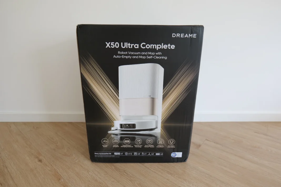 Dreame X50 Ultra Complete - caixa