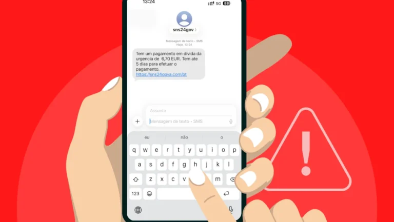 Governo alerta para fraudes que usam o nome do SNS em mensagens falsas