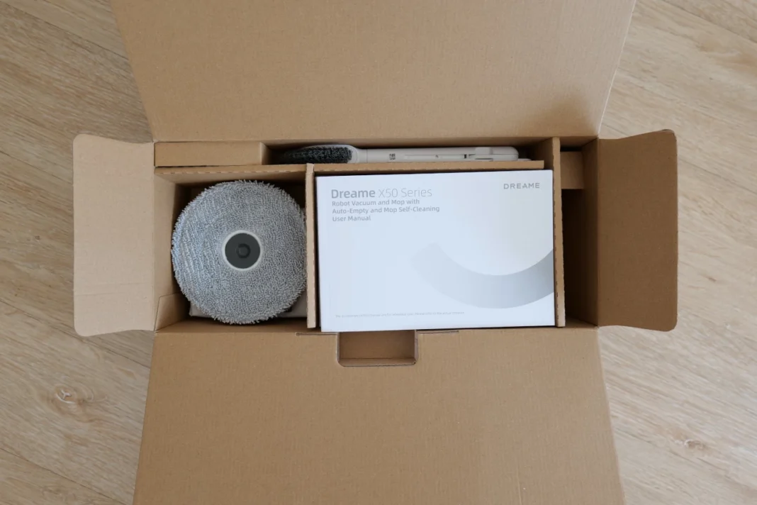 Dreame X50 Ultra Complete - instru&ccedil;&otilde;es