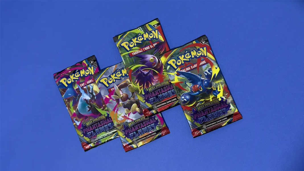 Booster Packs de Pok&eacute;mon Trading Card Game - Mega Evolution: Phantasmal Flames