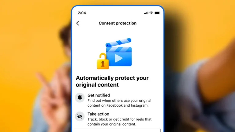 Meta reforça a proteção de conteúdos de Reels do Facebook
