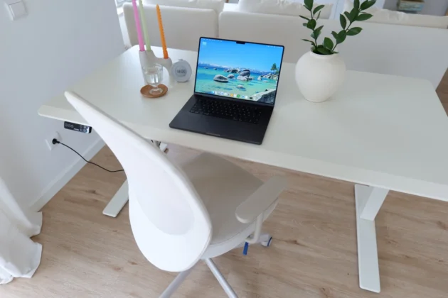 Flexispot E7 Flow - trabalho no PC