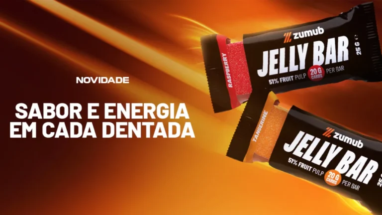 Zumub lança Jelly Bars, barras energéticas com polpa de fruta natural
