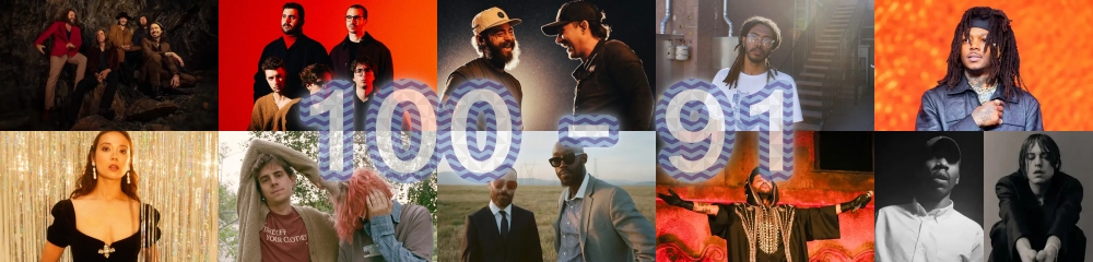 As 100 melhores músicas de 2025 1 zayALLCAPS - MTV’s Pimp My Ride
Morgan Wallen / Post Malone - I Ain’t Comin’ Back
Laufey - Lover Girl
Royel Otis - moody
Dean Blunt, Elias Rønnenfelt - 5
JID - SK8 (ft. Ciara, Earthgang)
My Morning Jacket - Time Waited
Freddie Gibbs & The Alchemist - Ensalada (ft. Anderson .Paak )
NAPA - Deslocado
The Weeknd - São Paulo (ft. Anitta)