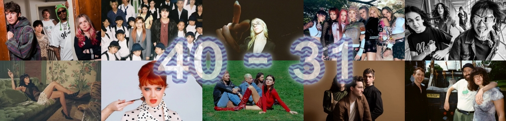 As 100 melhores músicas de 2025 7 Big Thief - Incomprehensible
Turnstile - NEVER ENOUGH
Geese - Taxes
Wolf Alice - The Sofa
Nation of Language - Inept Apollo
XG - Gala
CMAT - EURO-COUNTRY
Lilas & Zico - DUET
Lily Allen - Pussy Palace
2hollis - flash