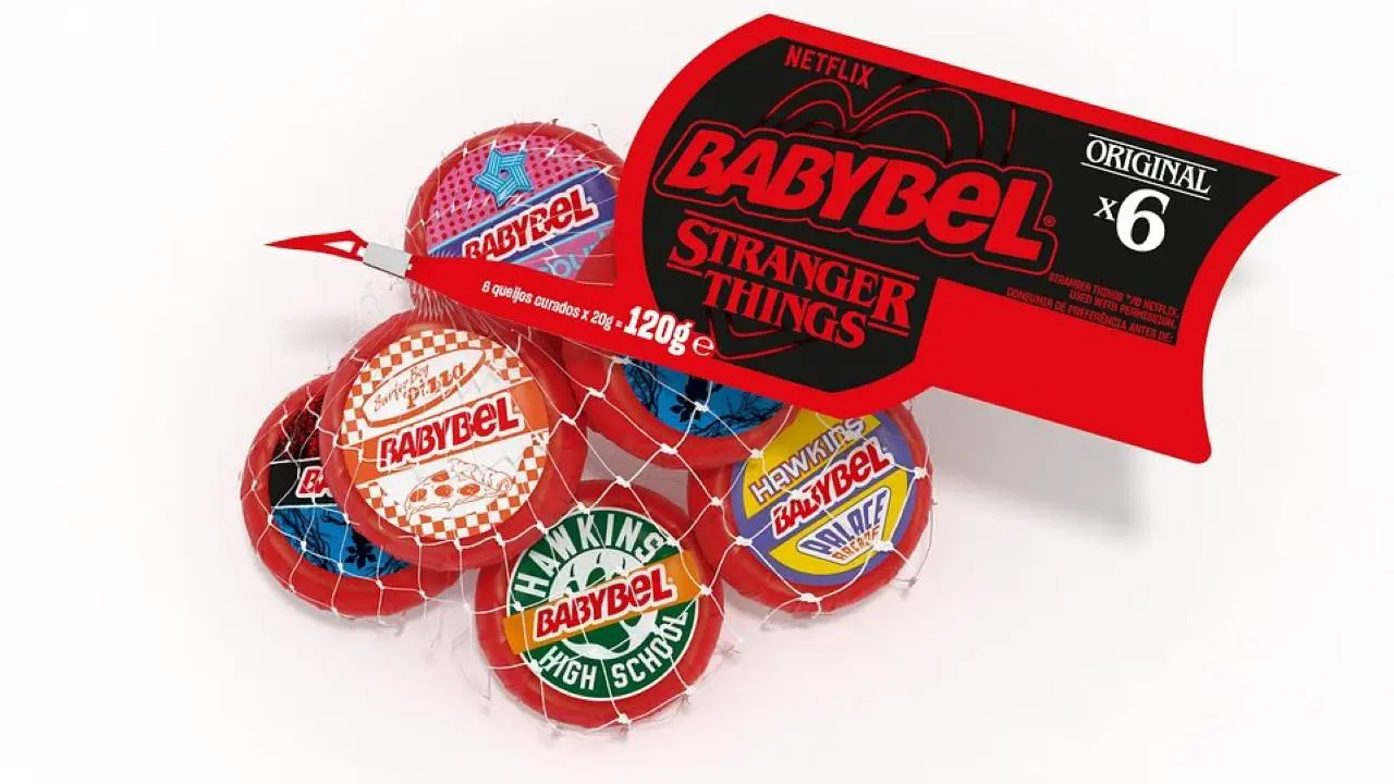 Babybel lança edição limitada inspirada em Stranger Things 1 Babybel