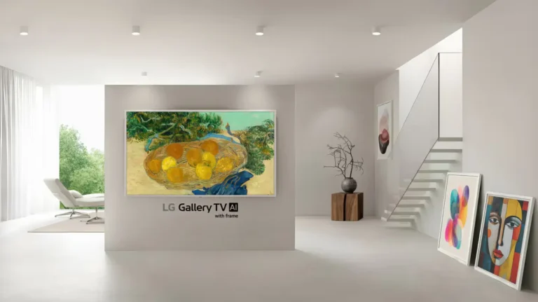 LG revela a Gallery TV, uma televisão que promete concorrer com a The Frame da Samsung