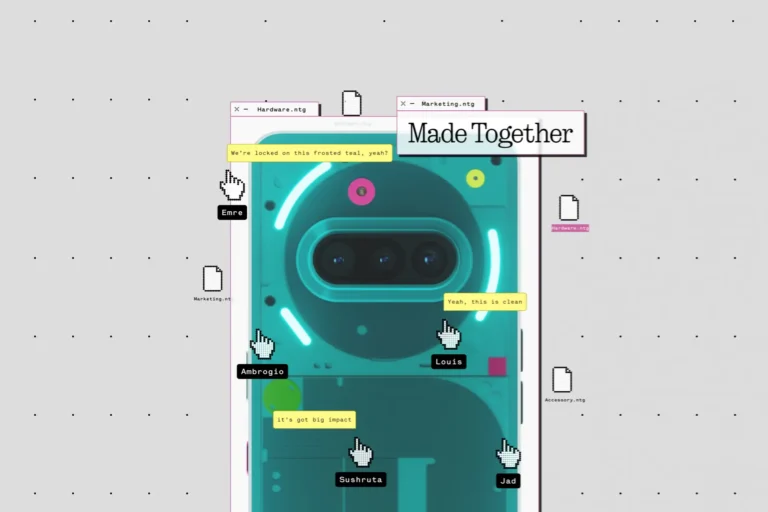 Nothing Phone (3a) Community Edition é a edição limitada criada pela comunidade com estética dos anos 90