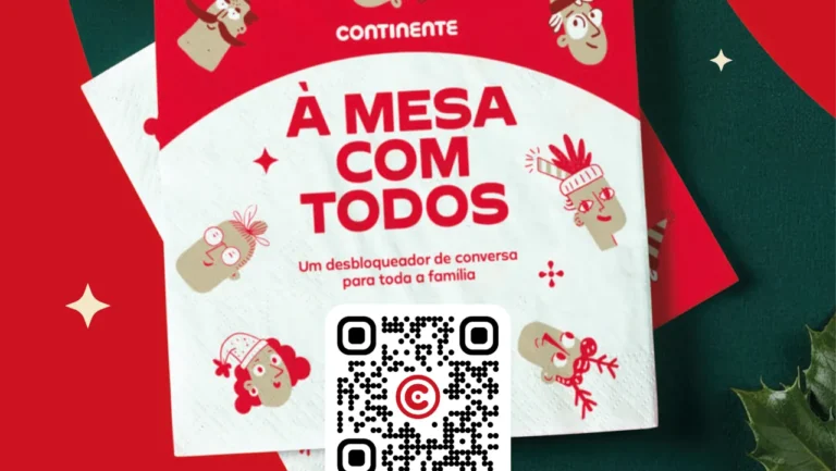 Guardanapos com perguntas interativas chegam às lojas Continente para animar refeições