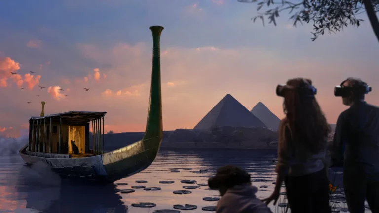 Horizonte de Quéops: Uma viagem virtual ao Antigo Egito no coração de Lisboa