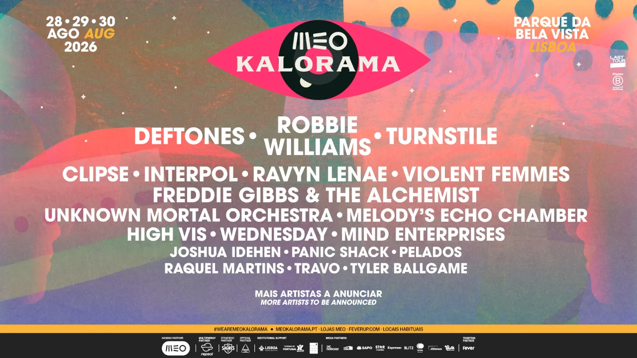 MEO Kalorama 2026 - primeiros nomes