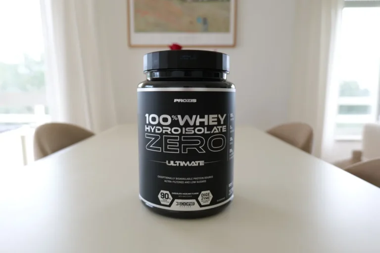 Nova proteína 100% Whey Hydro Isolate Zero Ultimate da Prozis é para quem treina a sério