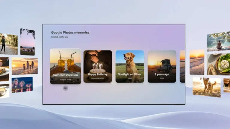 Samsung vai integrar o Google Photos nos televisores a partir de 2026