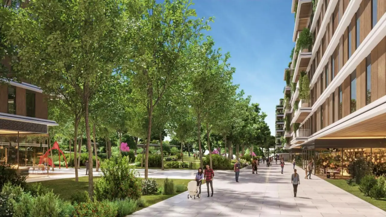 Novo megaempreendimento habitacional de 200 milhões de euros vai nascer junto aos Jardins do Cristo Rei 1 vizta jardins do cristo rei espaco publico