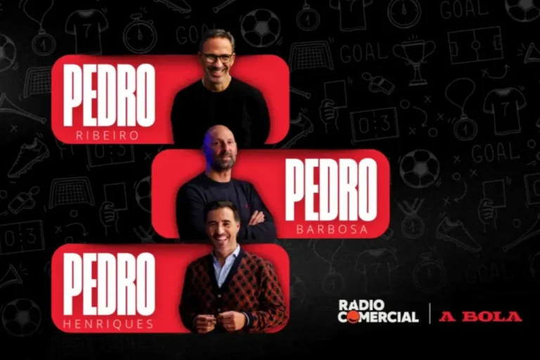 Pedro, Pedro, Pedro é o novo podcast dedicado ao futebol