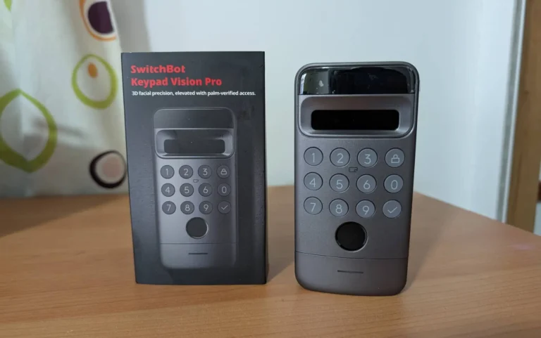 SwitchBot Keypad Vision Pro review: Abrir a porta através da palma da mão