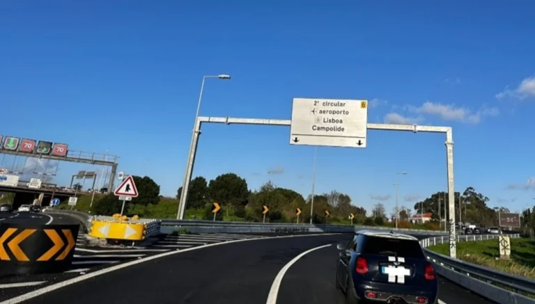 Concluído alargamento da saída do IC17 para a 2.ª Circular em Lisboa