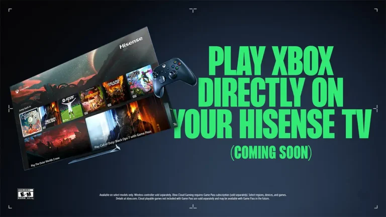 Smart TVs Hisense vão receber suporte do Xbox Cloud Gaming