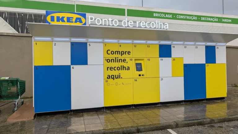Cacifos automáticos da IKEA chegaram ao Alegro Setúbal