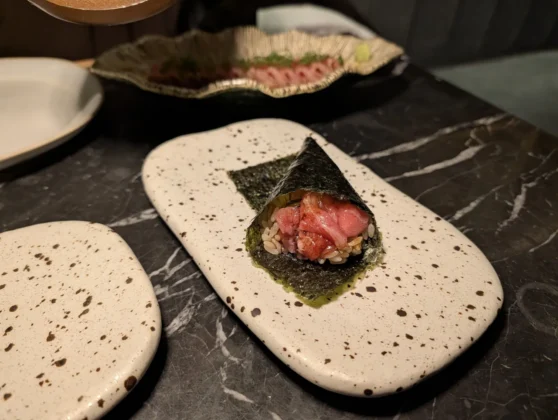 mimi by yakuza hand roll toro