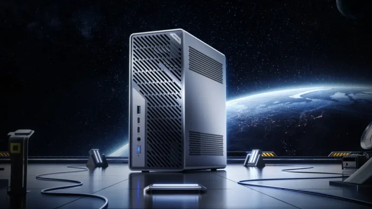 Minisforum apresenta dois novos PCs compactos orientados para IA e uso profissional