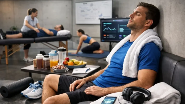 Como os atletas descansam durante a temporada