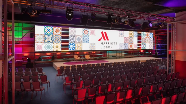 Lisbon Marriott Hotel transforma antiga garagem em espaço de eventos para 700 pessoas