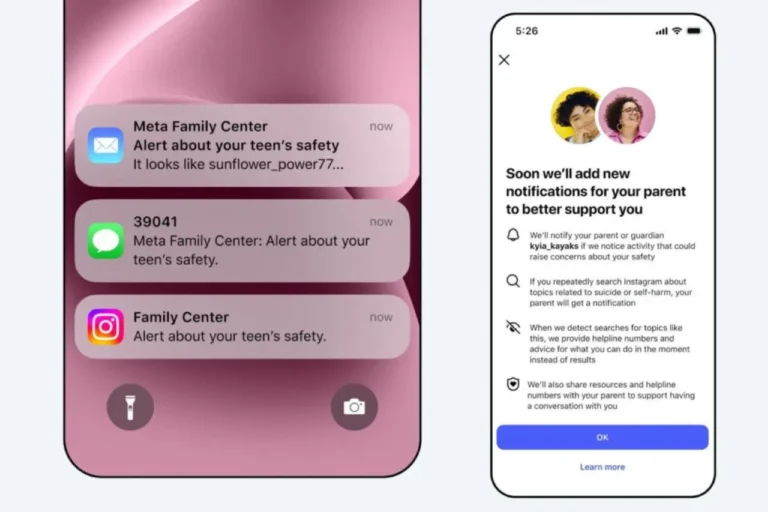 Instagram vai alertar encarregados de educação sobre  pesquisas dos adolescentes