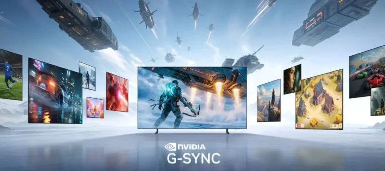 Samsung vai usar a tecnologia NVIDIA G-Sync nas suas TVs e monitores OLED de 2026