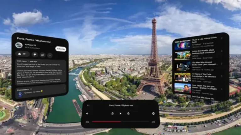 Google lança aplicação nativa do YouTube para o Apple Vision Pro