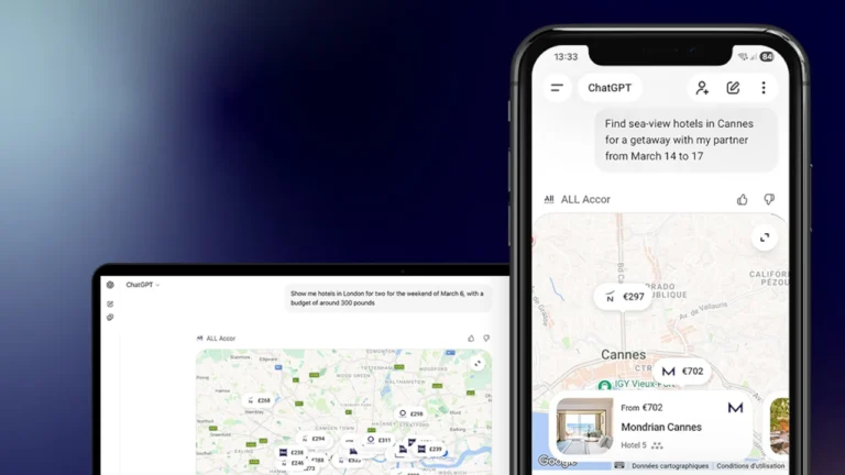 Accor lança aplicação ALL Accor no ChatGPT e integra IA nas reservas