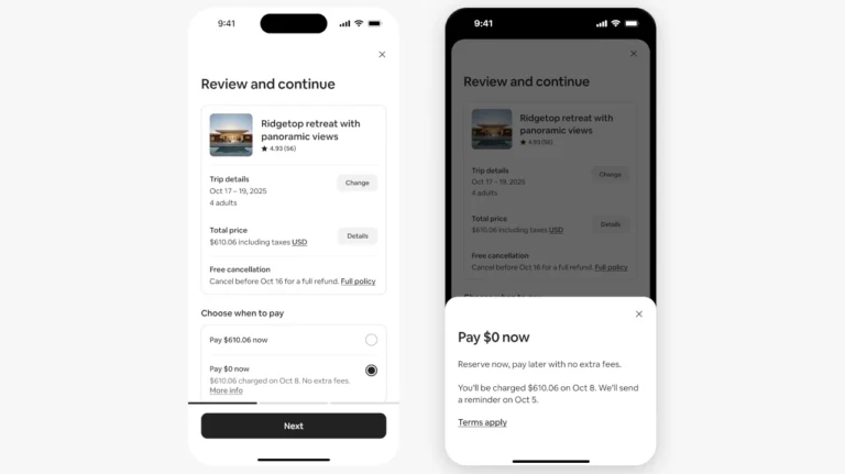Nova modalidade da Airbnb permite aos portugueses reservar estadias sem pagamento inicial