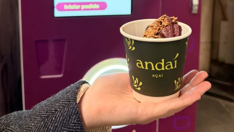 Lisboa recebe primeira vending machine de açaí em Portugal