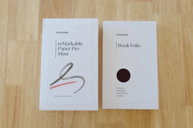 reMarkable Paper Pro Move - caixas