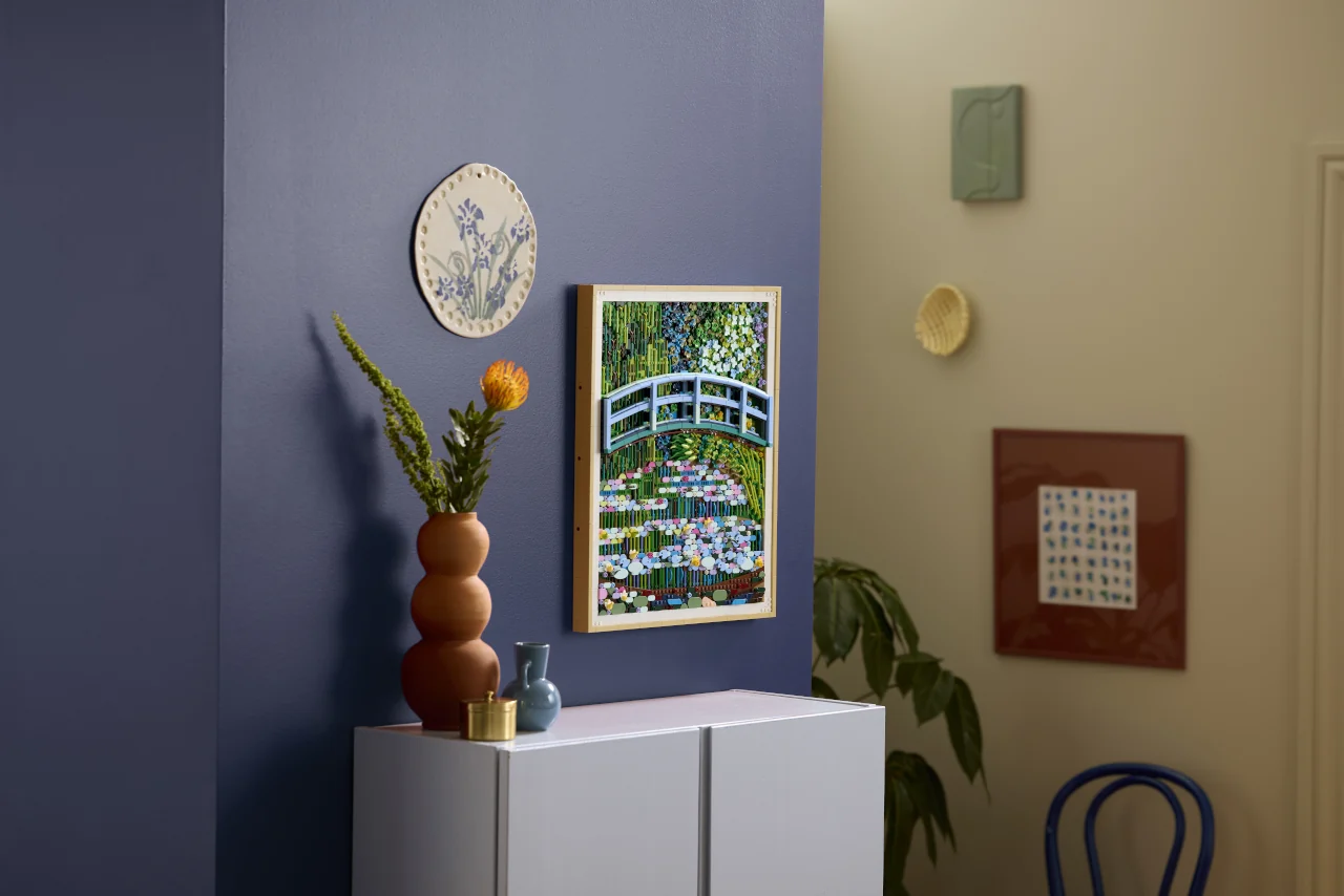 O jardim de Giverny chega às nossas casas: LEGO recria obra-prima de Claude Monet 1 LEGO Art Claude Monet – Ponte sobre um Lago de Nenúfares