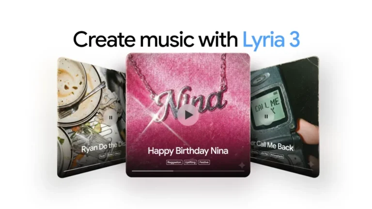 Google integra modelo Lyria 3 no Gemini para geração de música