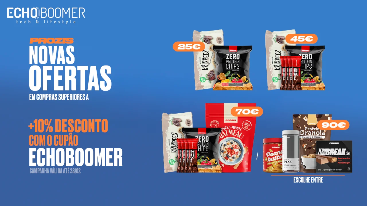 Prozis lança Barra de Proteína Whey Prime com creatina integrada 2 Prozis/ECHOBOOMER FEVEREIRO 2026