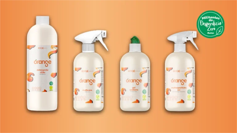 Auchan e EcoX lançam detergentes feitos a partir de cascas de laranja