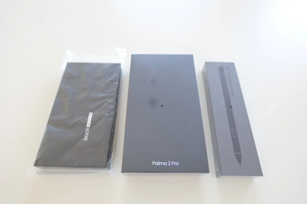 BOOX Palma 2 Pro - caixa