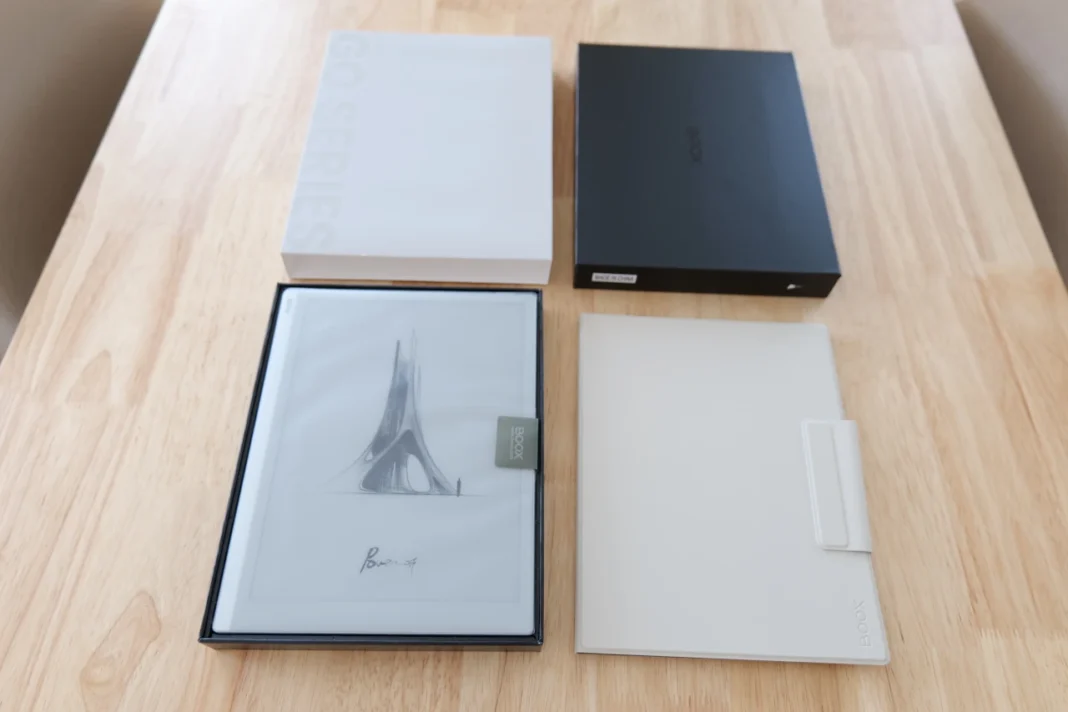 Boox Go 10.3 - caixas