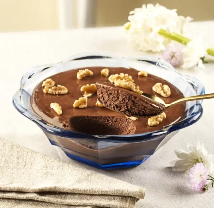 Cozinha Continente - Mousse de chocolate com noz
