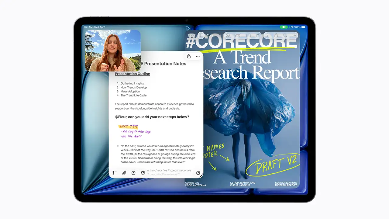 Apple revela o iPhone 17e e um novo iPad Air com novo processador 1 ipad air m4