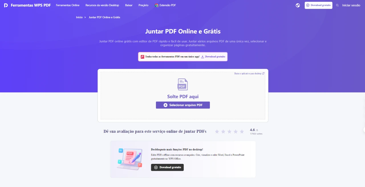 Juntar PDF