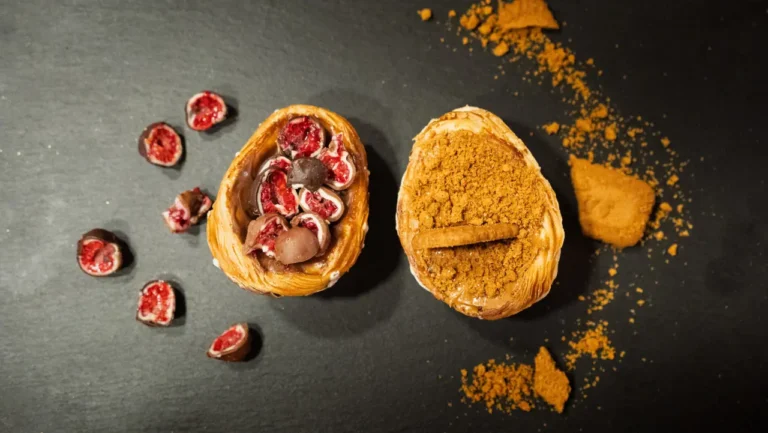 Nat’elier transforma o pastel de nata em ovo de Páscoa com Lótus e Franuí