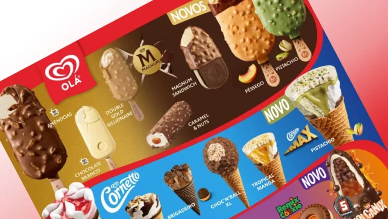 Olá apresenta sete novos gelados para 2026, do Volcanix ao Magnum La Pistache