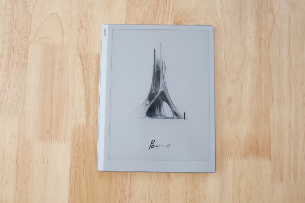 Boox Go 10.3 - parte frontal